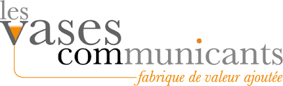 Odile Foltz : Logo de l'agence Les Vases Communicants