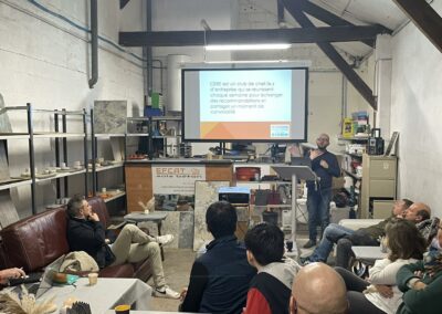 Leçon magistrale de béton décoratif chez Graines de Béton