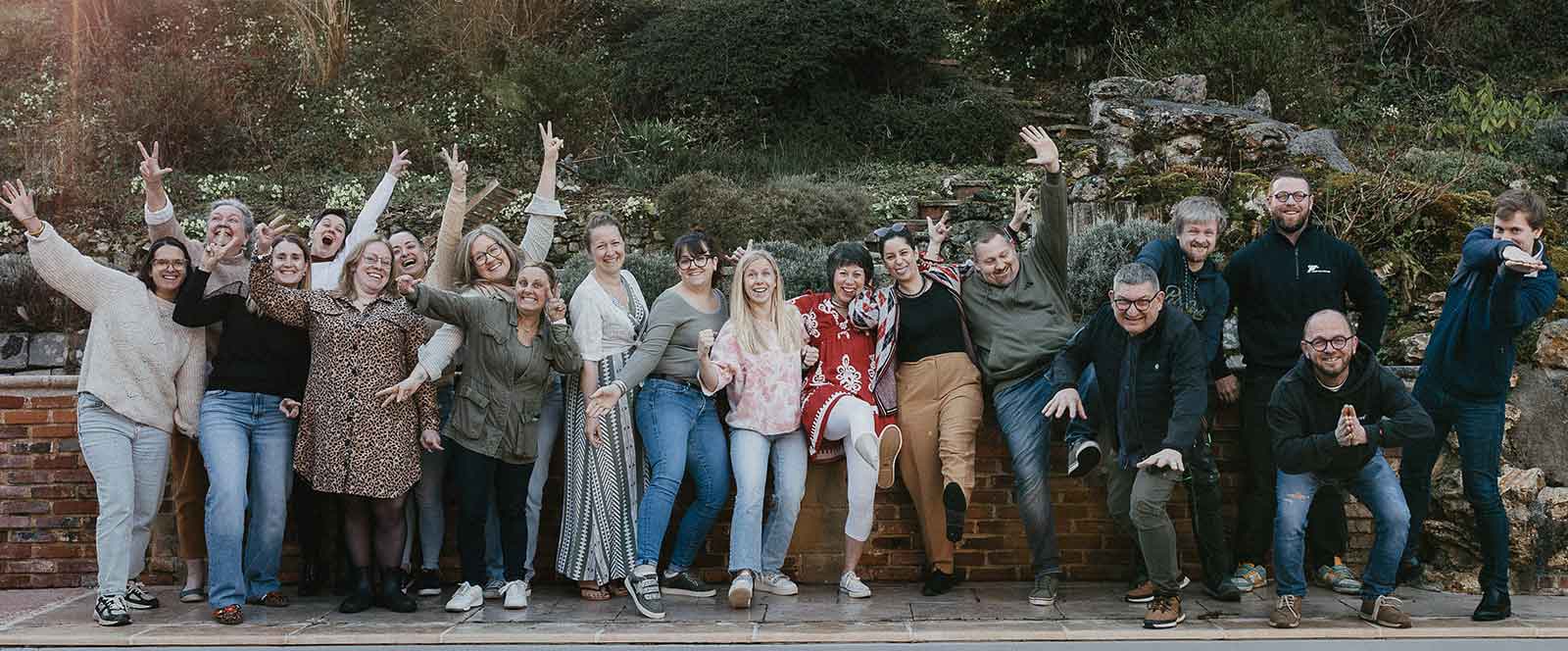 Le club CERE en octobre 2024 : photo de groupe